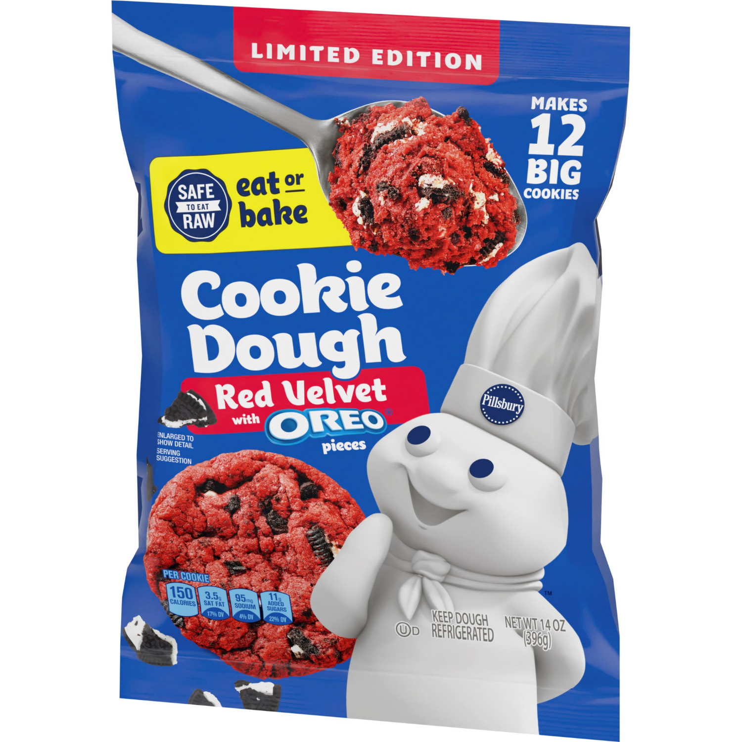 slide 4 of 4, Pillsbury Ready to Bake! Basketball Shape Sugar Cookie Dough 20 Count, 9.1 OZ, 20 ct