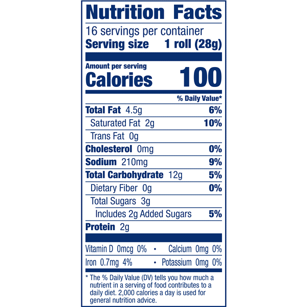 slide 8 of 9, Pillsbury Crescent Rolls, Original Refrigerated Canned Pastry Dough, Value 2-Pack, 16 Rolls, 16 oz, 2 ct