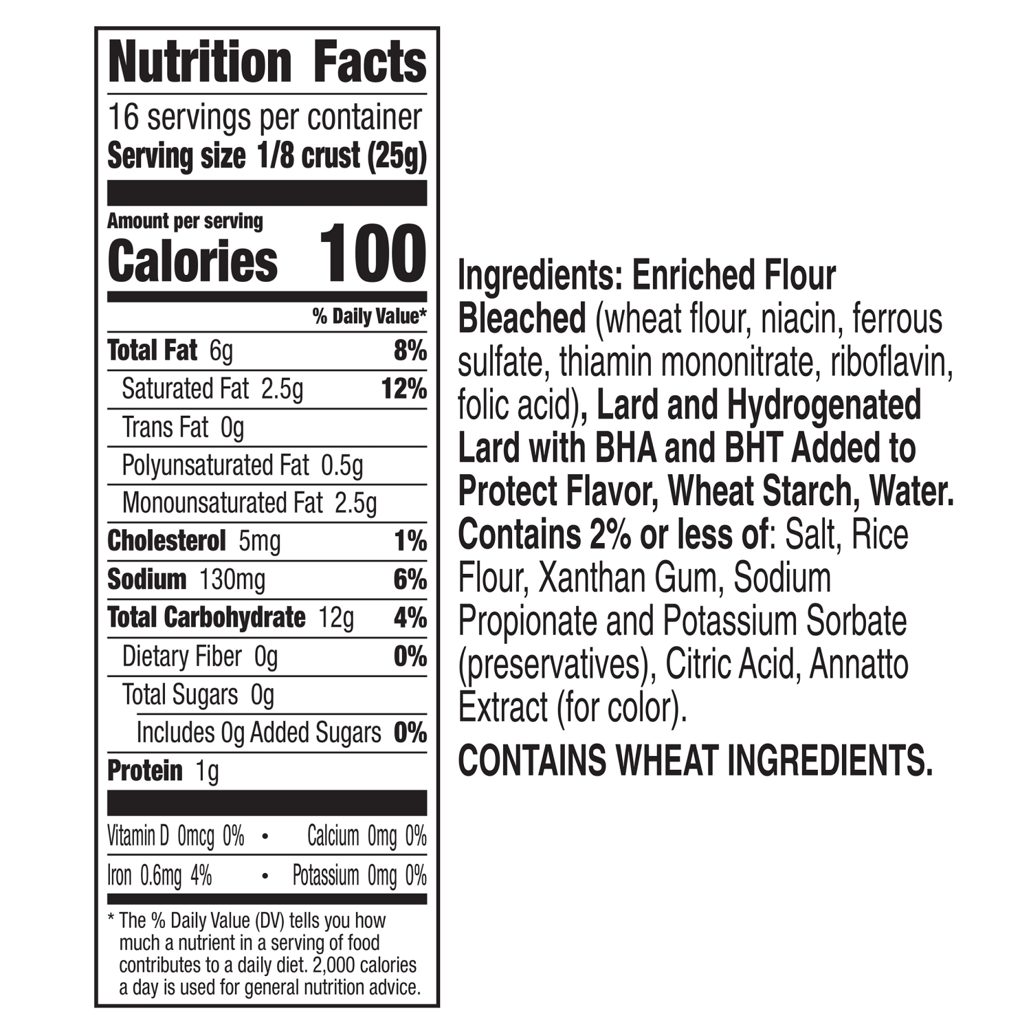 slide 4 of 5, Pillsbury Premade Refrigerated Pie Crust, Two Pie Crusts, 14.1 oz, 2 ct