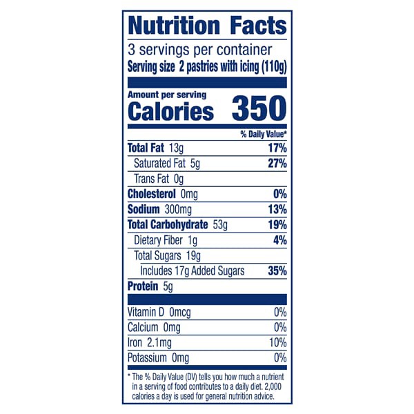 slide 9 of 9, Pillsbury Toaster Strudel, Blueberry, Frozen Pastries 6 ct, 11.5 oz, 6 ct