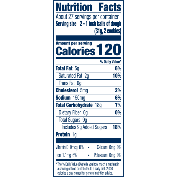 slide 6 of 21, Pillsbury Gingerbread Refrigerated Cookie Dough, 30oz, 30 oz