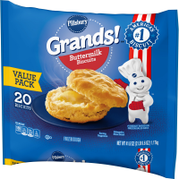 slide 19 of 29, Grands! Buttermilk Biscuits Frozen Dough, Value Pack, 20 ct., 41.6 oz., 20 ct