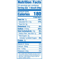 slide 17 of 29, Grands! Buttermilk Biscuits Frozen Dough, Value Pack, 20 ct., 41.6 oz., 20 ct