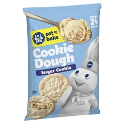 Pillsbury Eat or Bake Refrigerated Sugar Cookie Dough, Makes 24 Cookies, Easter Cookies, 16 oz