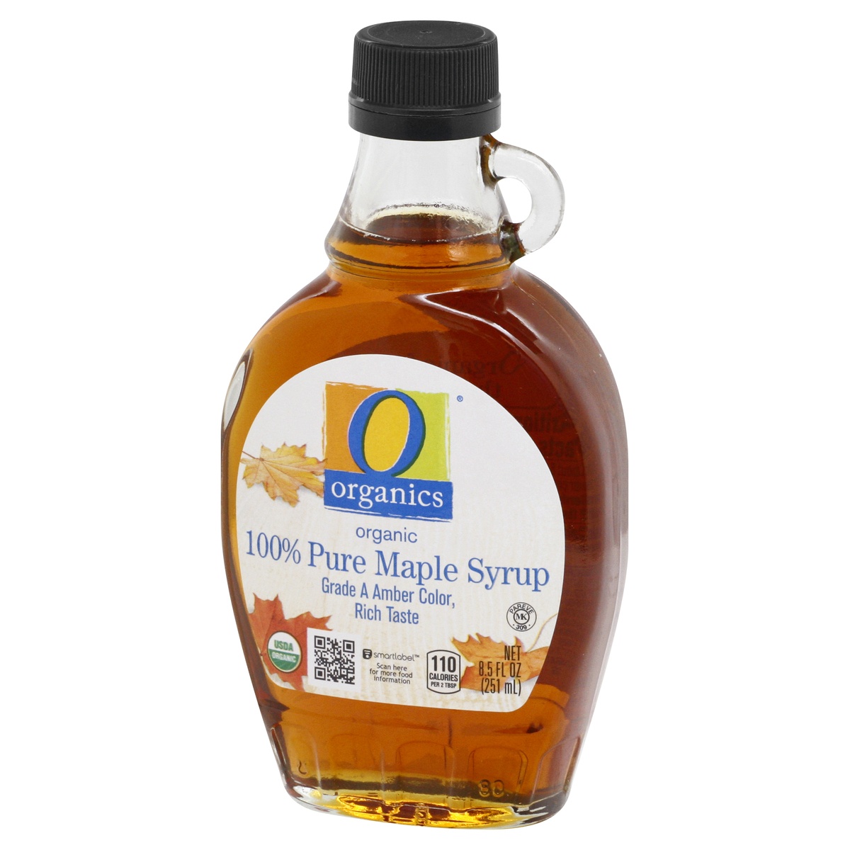 slide 3 of 9, O Organics 100% Pure Maple Syrup Grade A Dark Amber, 8.5 fl oz