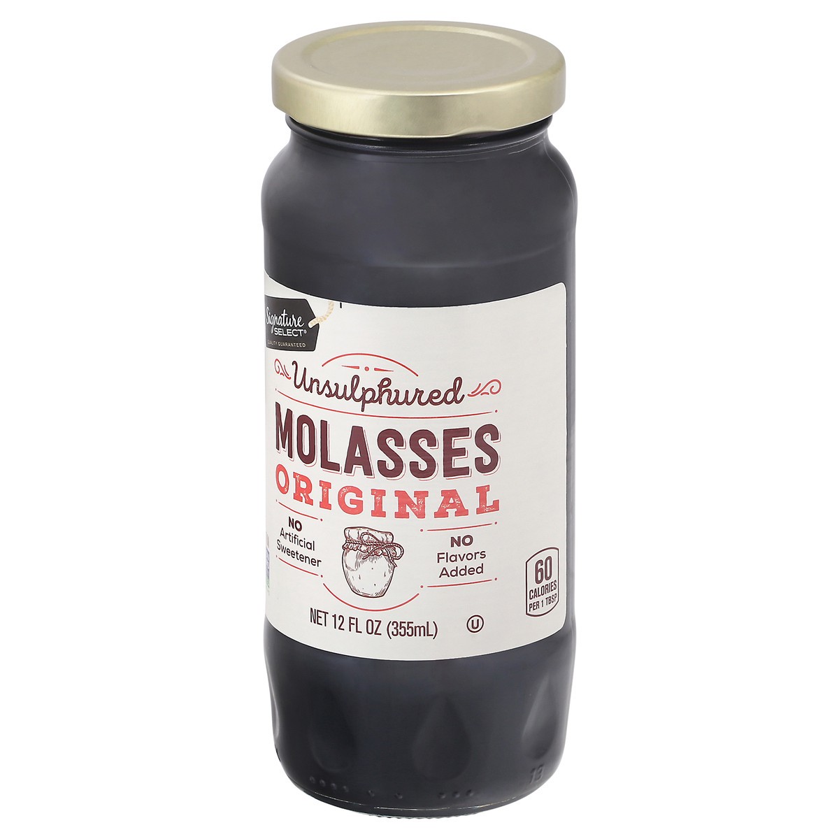 Signature Select Unsulphured Original Molasses 12 fl oz Shipt