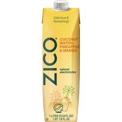 ZICO Pineapple & Mango Coconut Water