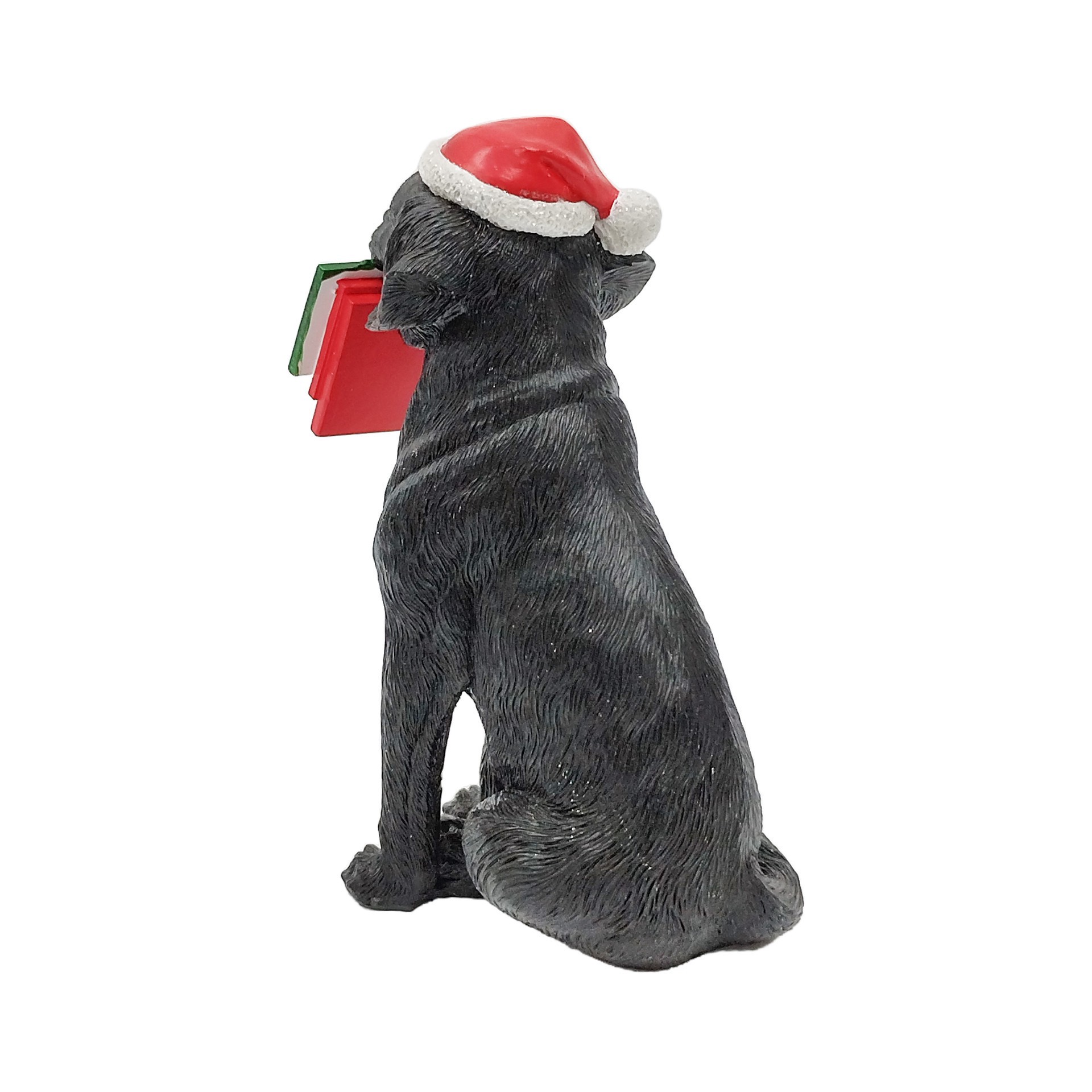 slide 2 of 2, 6.75" Black Dog With Christmas Cards Tabletop Decor By Ashland, 6.75 in