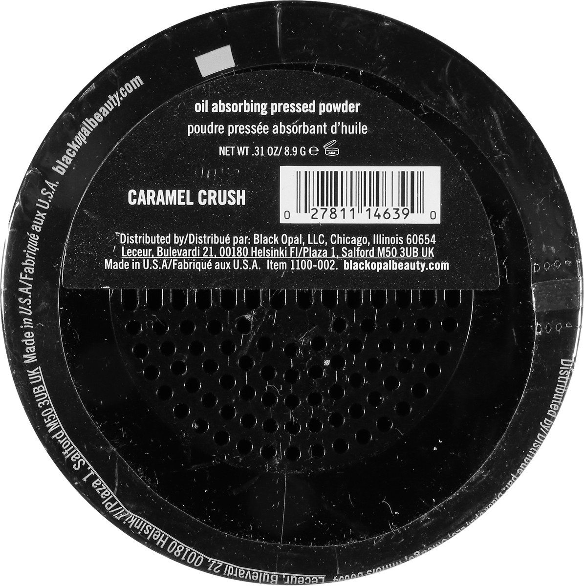slide 9 of 11, BLK/OPL True Color Caramel Crush Oil Absorbing Oil Absorbing Pressed Powder 0.31 oz, 1 ct