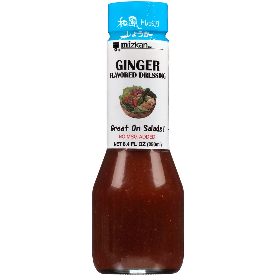 slide 1 of 6, Mizkan Dressing Ginger, 8.4 oz