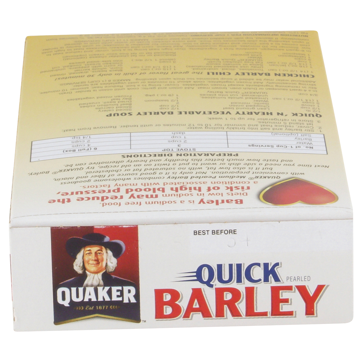 slide 4 of 6, Quaker Quick Pearled Barley Hot Cereal, 11 oz