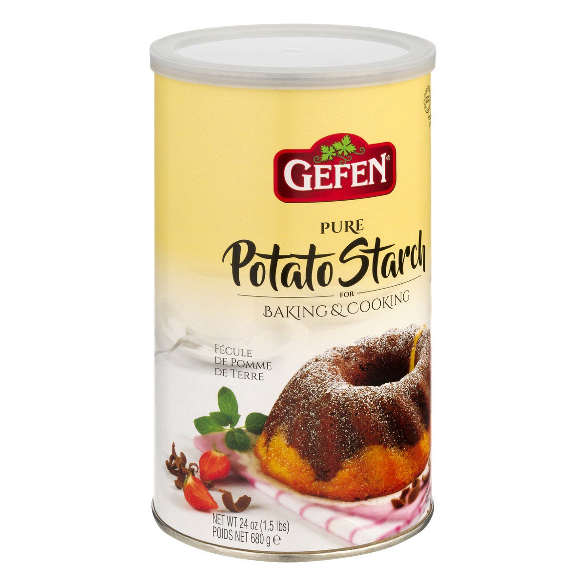 slide 2 of 9, Gefen Potato Starch Canister, 24 oz