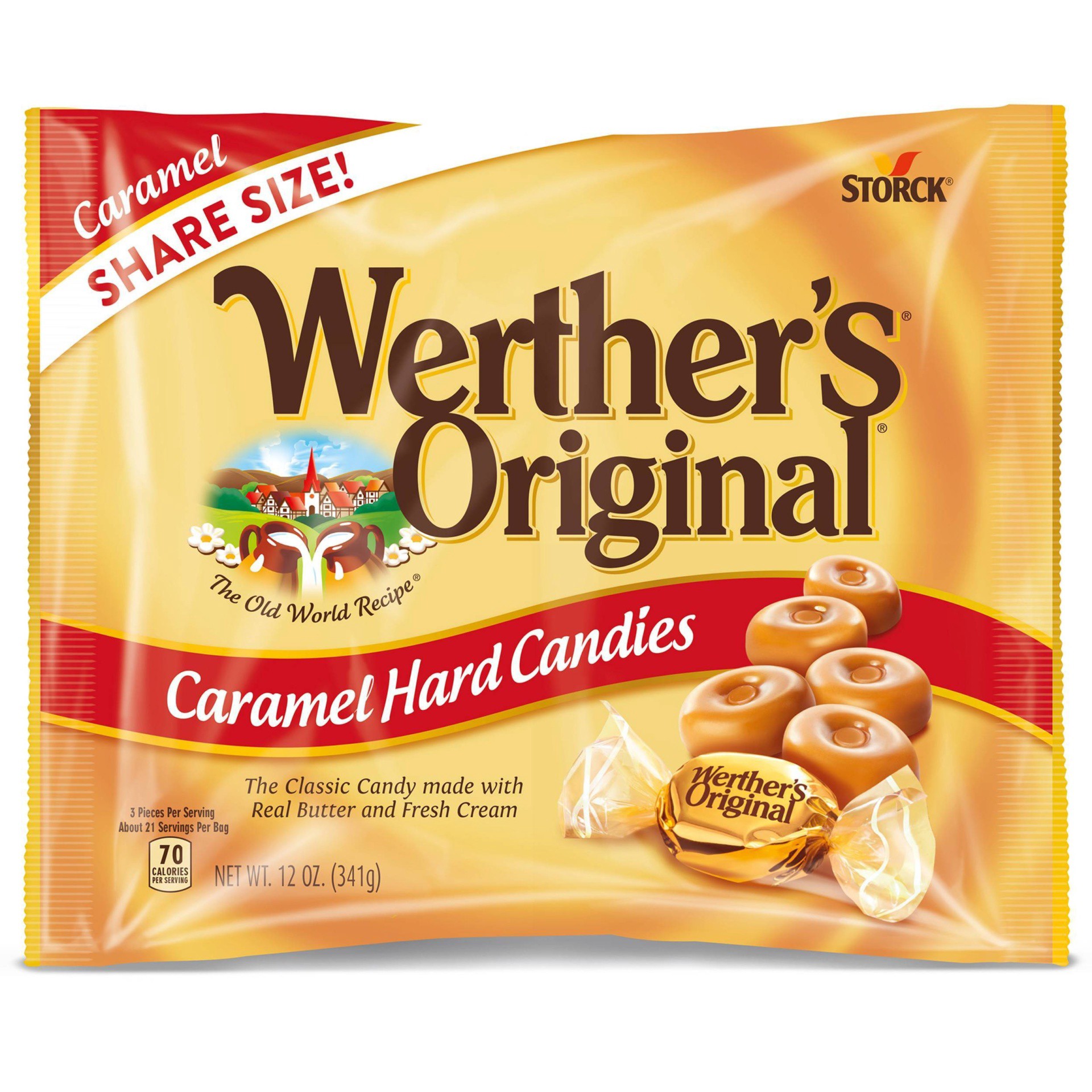 slide 1 of 1, Werther's Original Werthers Original Hard Caramel Candy, 12 Oz, 12 oz