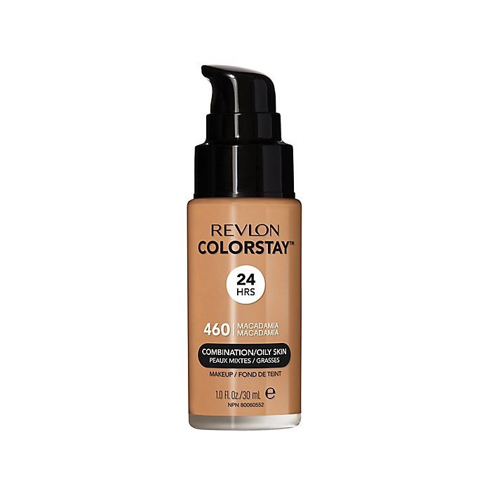 slide 2 of 5, Colorstay Makeup Foundation For Combination Oily Skin - Macadamia, 1 fl oz