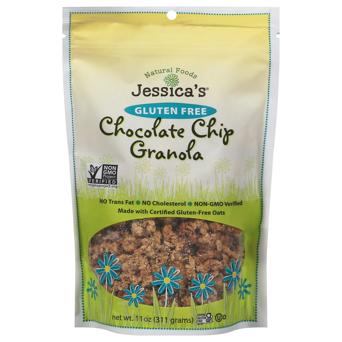 slide 1 of 8, Jessica's Natural Foods Gluten Free Chocolate Chip Granola 11 oz, 11 oz