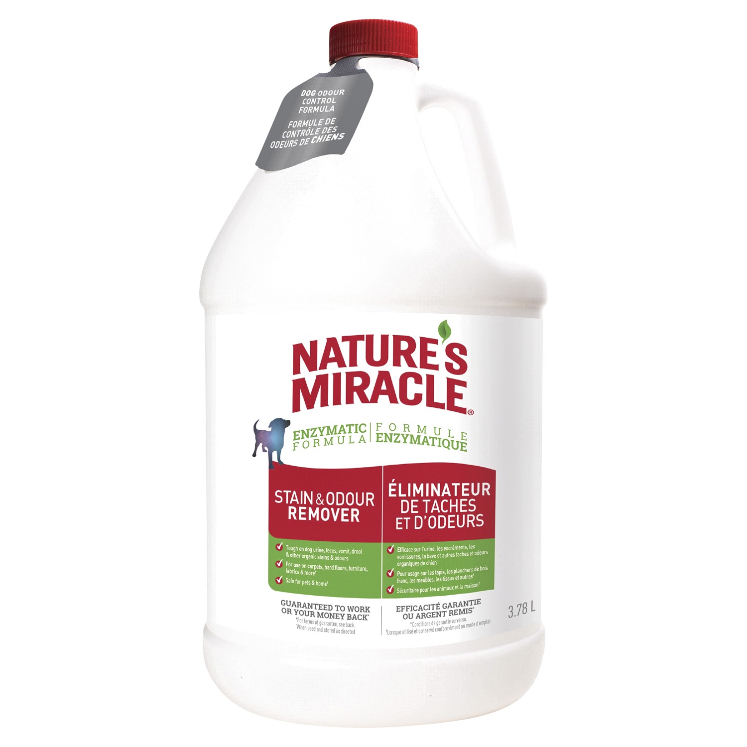 slide 1 of 2, Nature's Miracle Stain & Order Remover Dog, 3.78 liter