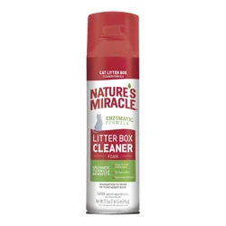 Nature's Miracle Nature''s Miracle Litter Box Cleaner Foam, Enzymatic Formula, 17.5 oz