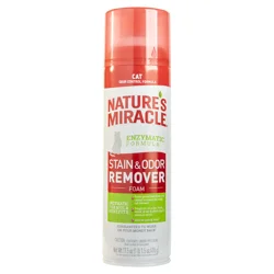 Nature's Miracle Enzymatic Formula Cat Stain & Odor Remover Foam 17.5 oz