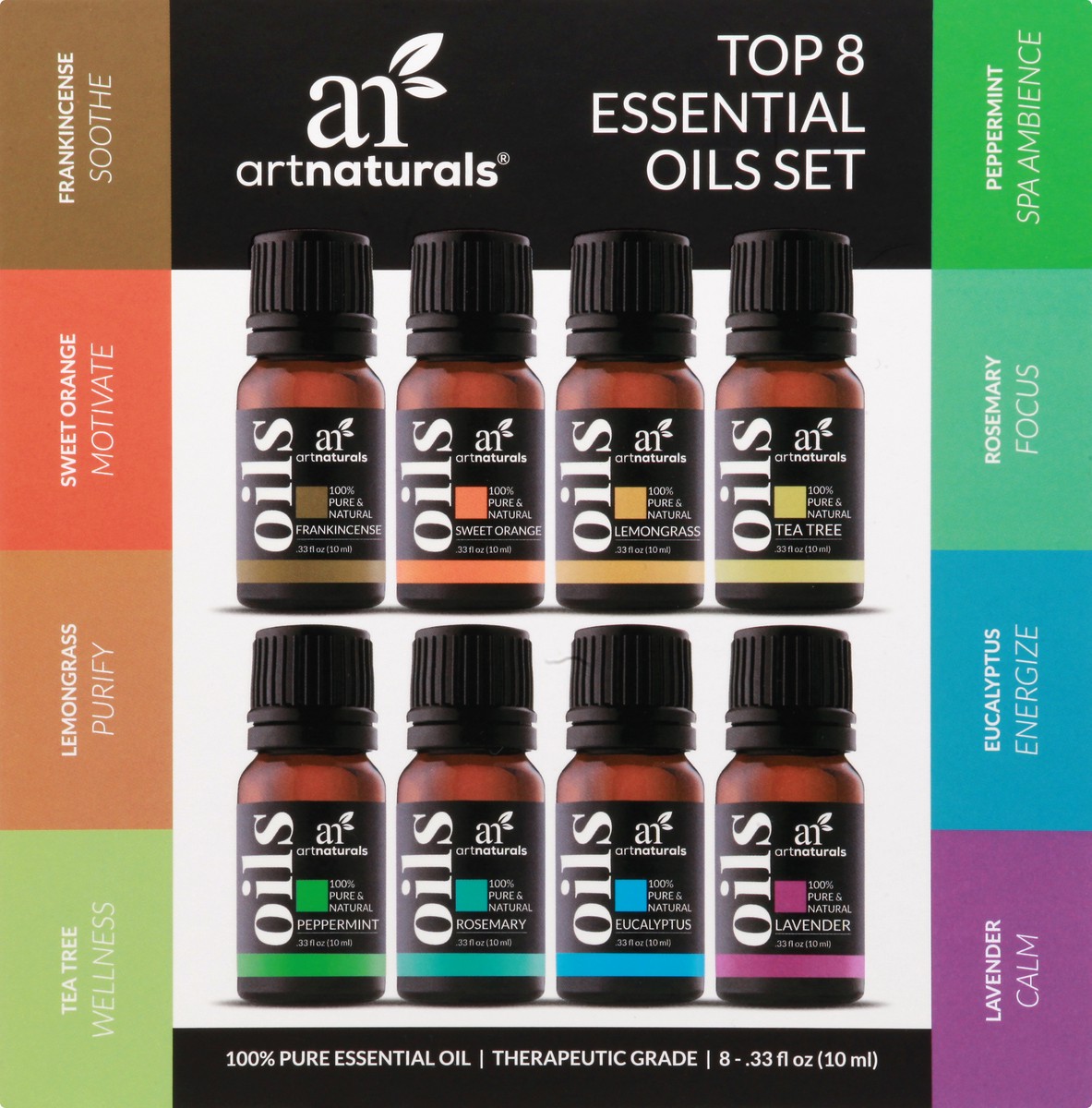 slide 11 of 12, artnaturals Nat Art Nat 8Ct Essential Oils, 1 ct