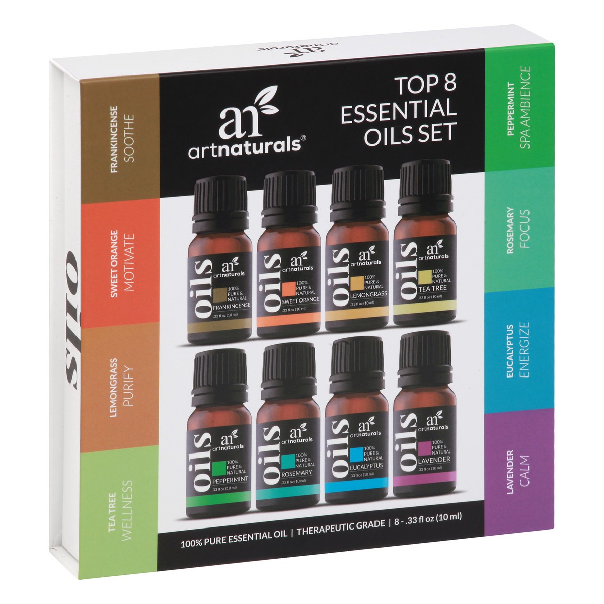 slide 8 of 12, artnaturals Nat Art Nat 8Ct Essential Oils, 1 ct