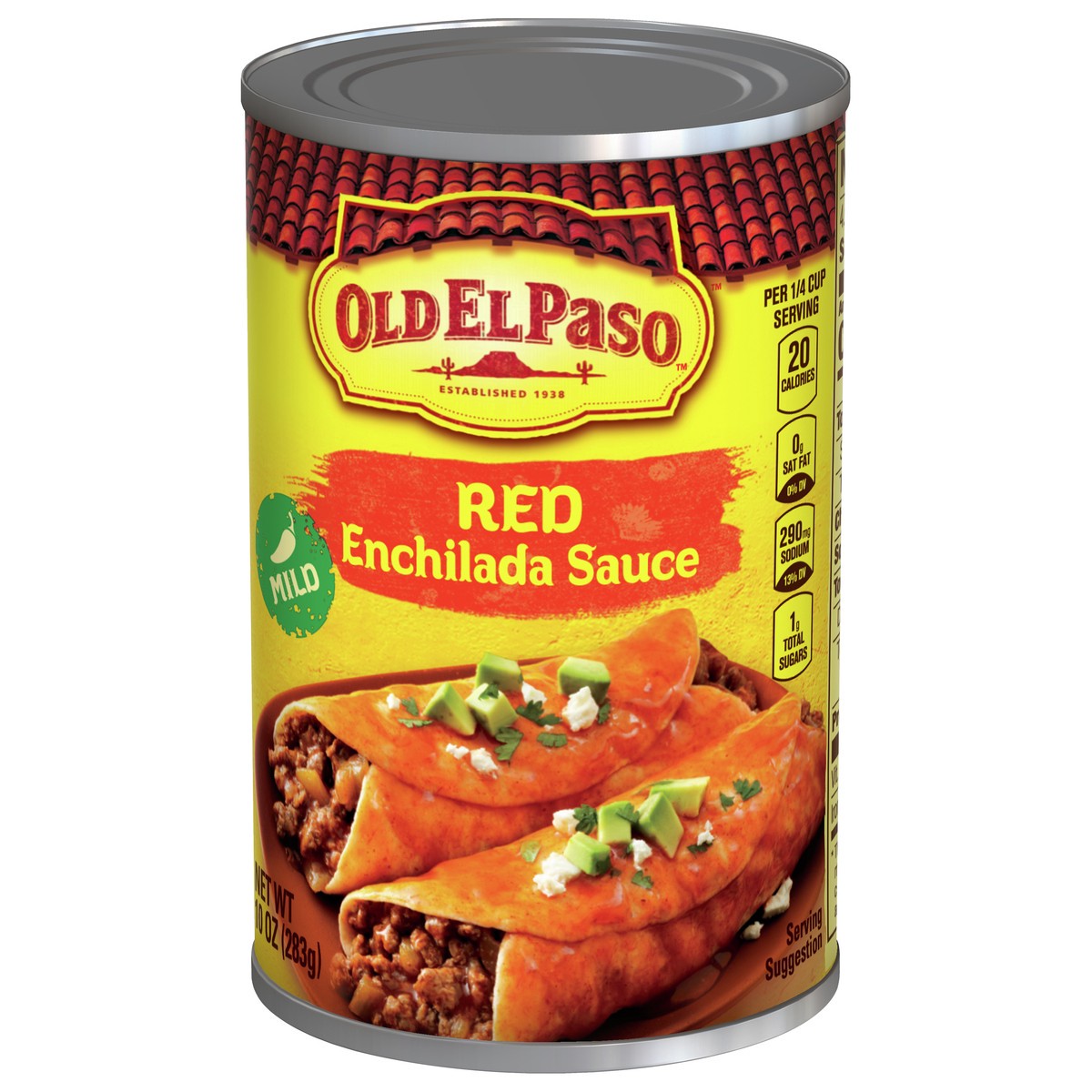 slide 6 of 9, Old El Paso Mild Red Enchilada Sauce, Meal Prep, 10 oz, 10 oz