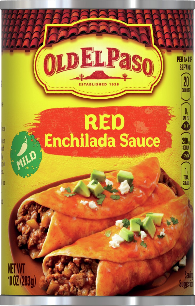 slide 4 of 9, Old El Paso Mild Red Enchilada Sauce, Meal Prep, 10 oz, 10 oz