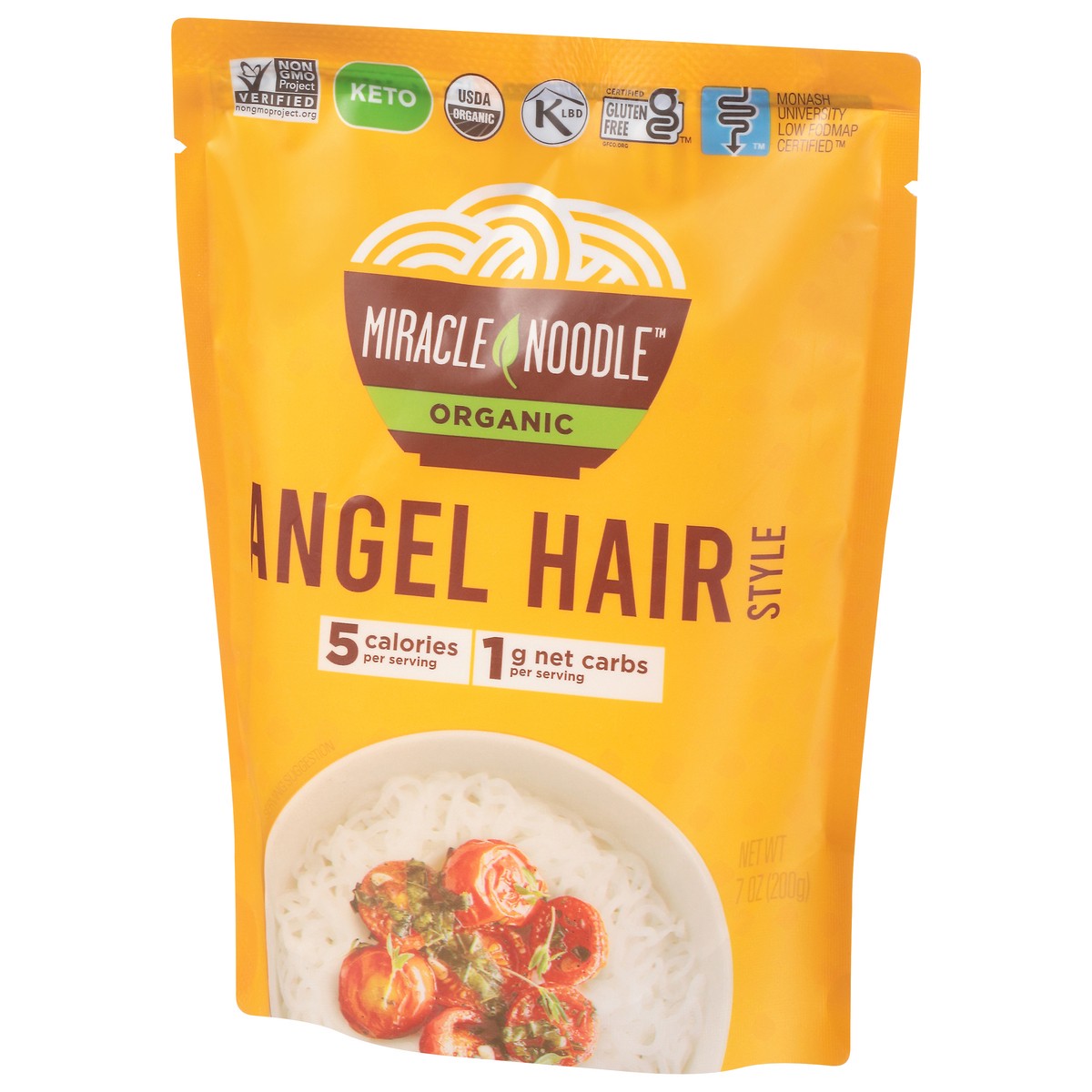 slide 2 of 9, Miracle Noodle Pasta Angel Hair Plant Based, 7 oz