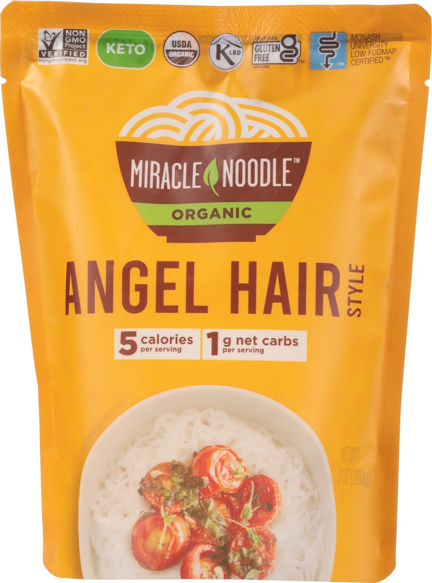 slide 4 of 9, Miracle Noodle Pasta Angel Hair Plant Based, 7 oz