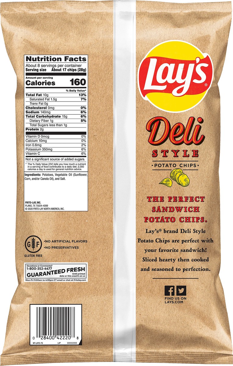 slide 6 of 6, Lay's Potato Chips, 7.75 oz