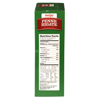 slide 7 of 9, Meijer Penne Rigate Pasta, 16 oz