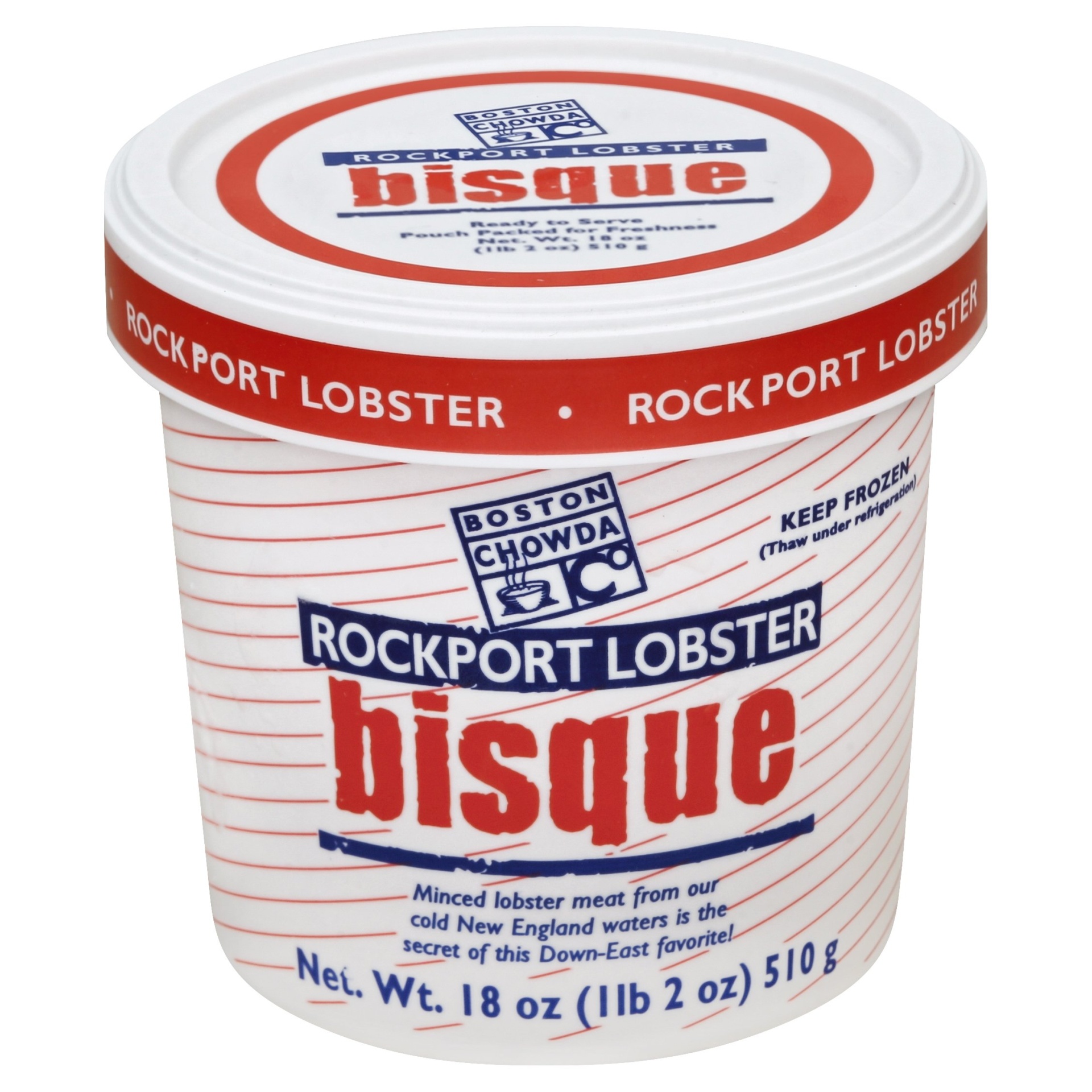 slide 1 of 2, Boston Chowda Co. Rockport Lobster Bisque, 18 oz