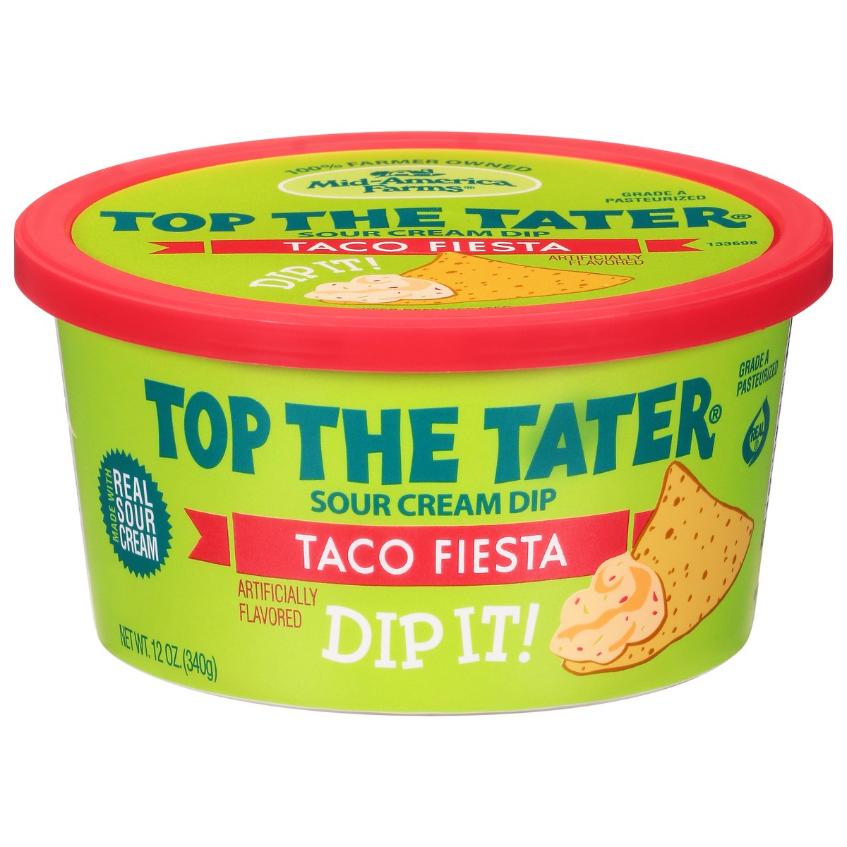 slide 1 of 9, Mid America Farms Mid America Fiesta Top The Tater, 12 oz
