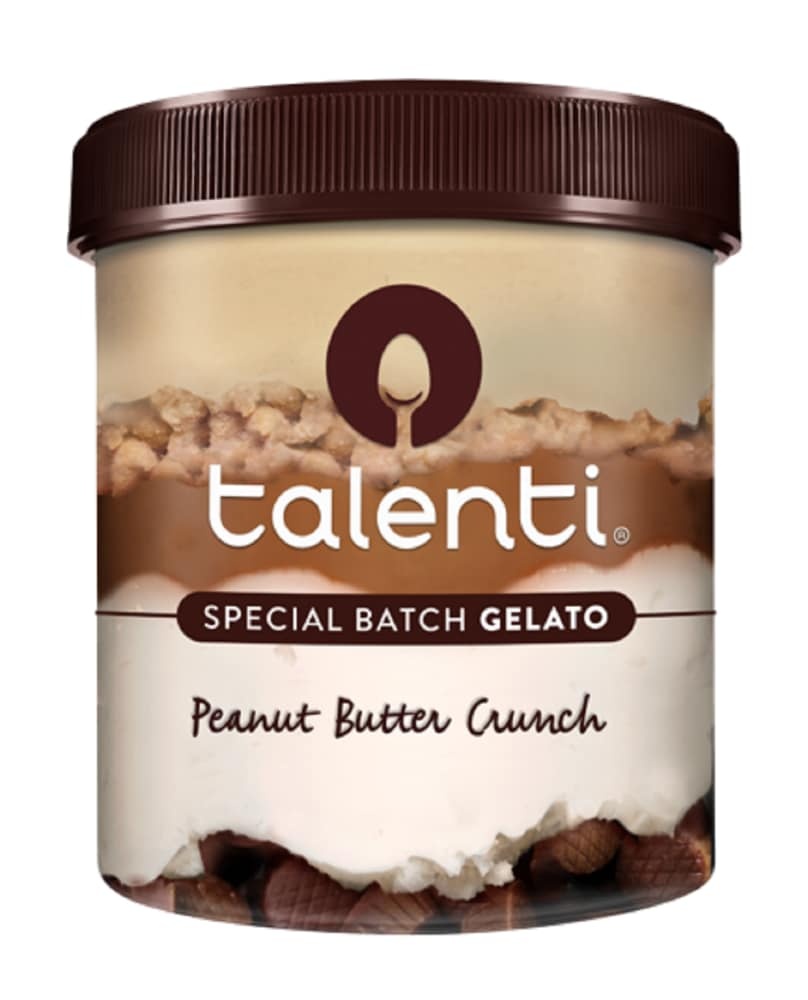 slide 1 of 1, Talenti Peanut Butter Crunch Gelato, 1 pint