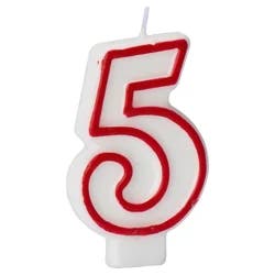 American Greetings Number 5 Birthday Candle
