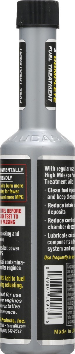 slide 9 of 11, Lucas Oil Products High Mileage Fuel Treatment 5.25 fl oz, 5.25 fl oz