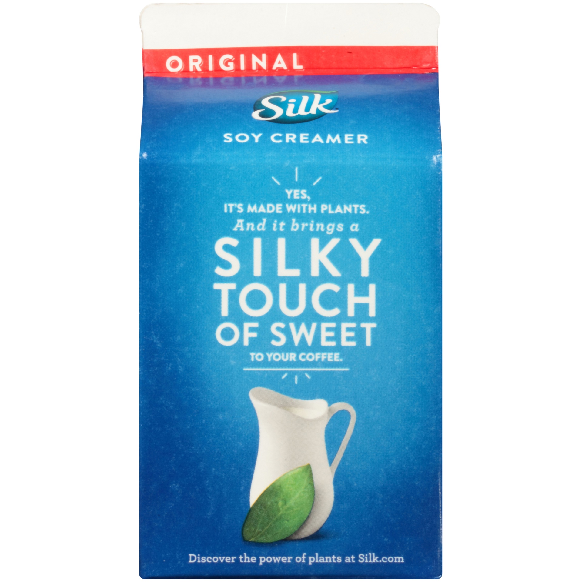 slide 6 of 8, Silk Original Dairy-free Soy Creamer, 16 fl oz