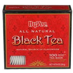 Hy-vee Black Tea Bags - 100 ct; 8 oz