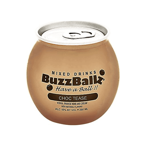 slide 1 of 1, Buzzzballz Buzzballz Choc Tease, 200 ml