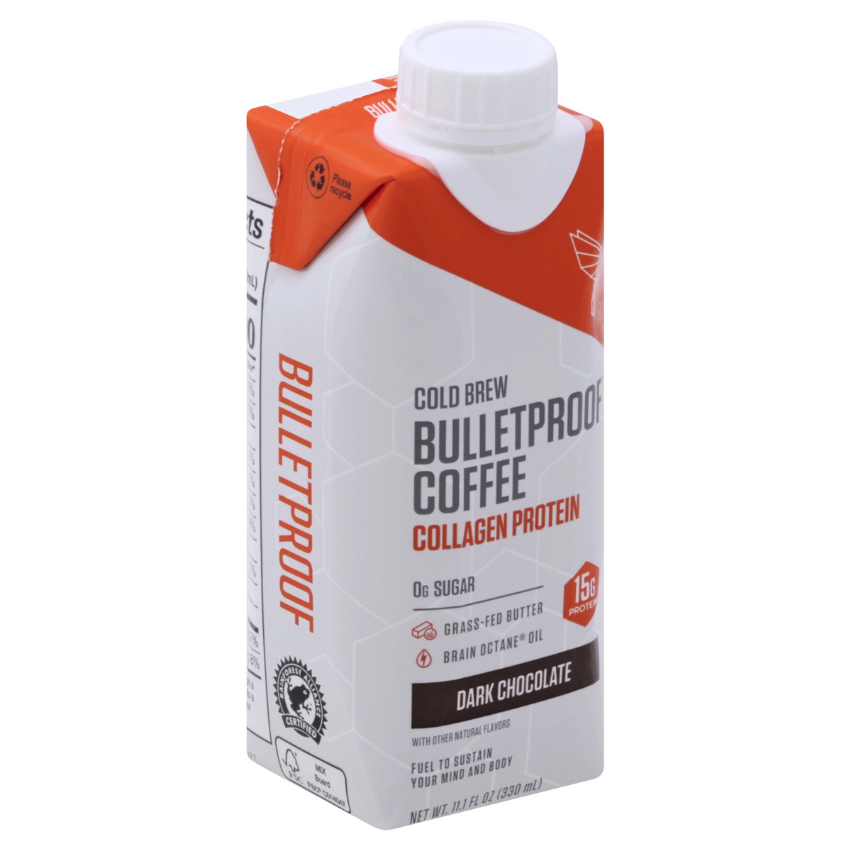 slide 5 of 10, Bulletproof Ready To Drink Dark Chocolate Collagen Coffee, 11.1 oz