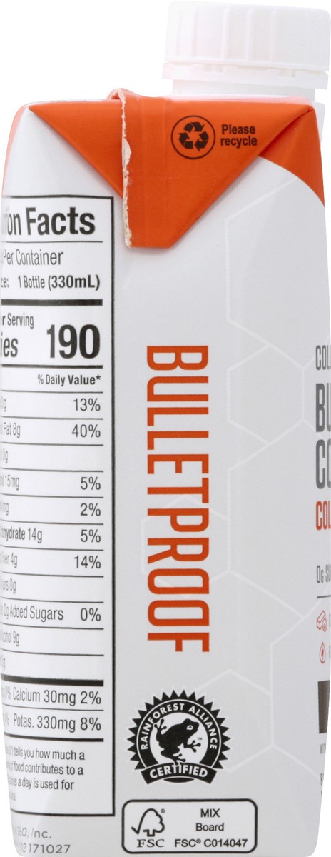 slide 3 of 10, Bulletproof Ready To Drink Dark Chocolate Collagen Coffee, 11.1 oz