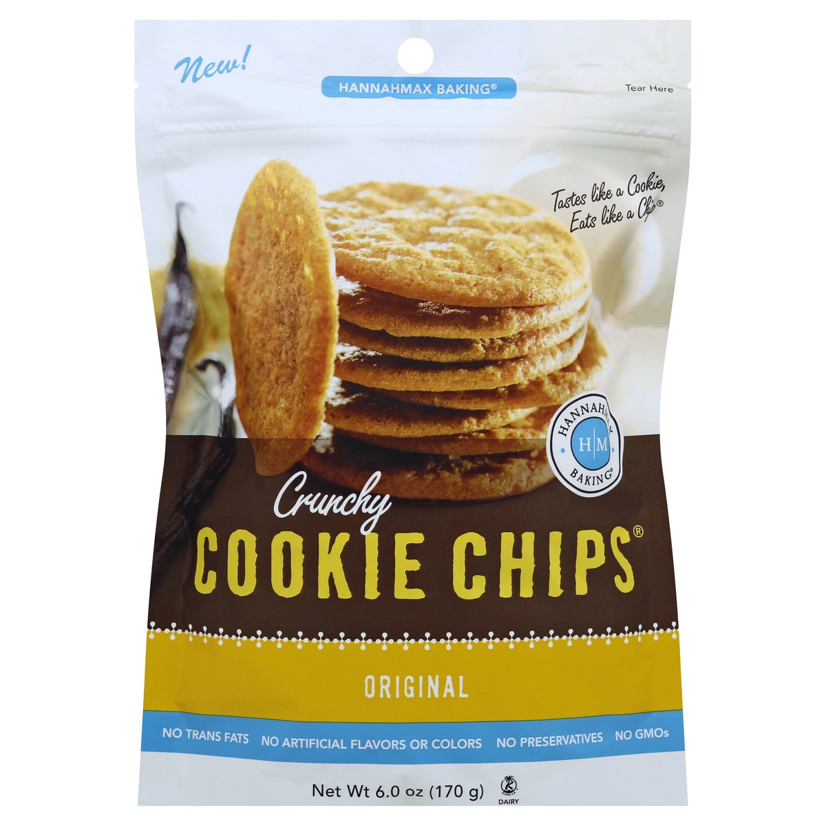 slide 2 of 3, HannahMax Baking Cookie Chips 6 oz, 6 oz