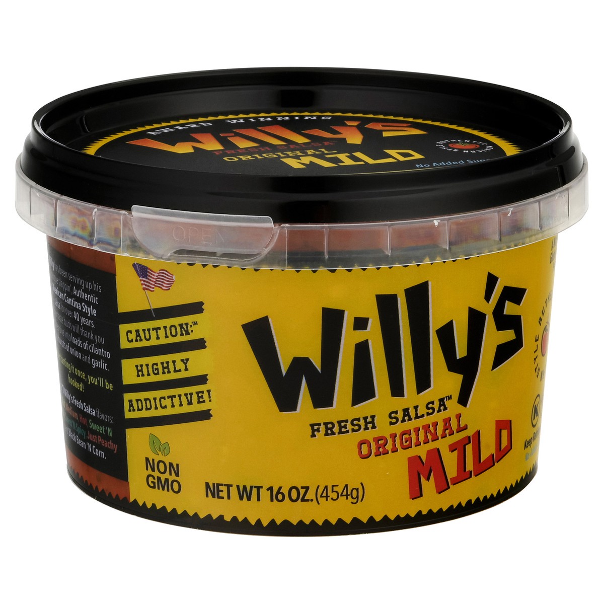 slide 9 of 9, Willy's Mild Fresh Original Salsa 16 oz, 16 oz