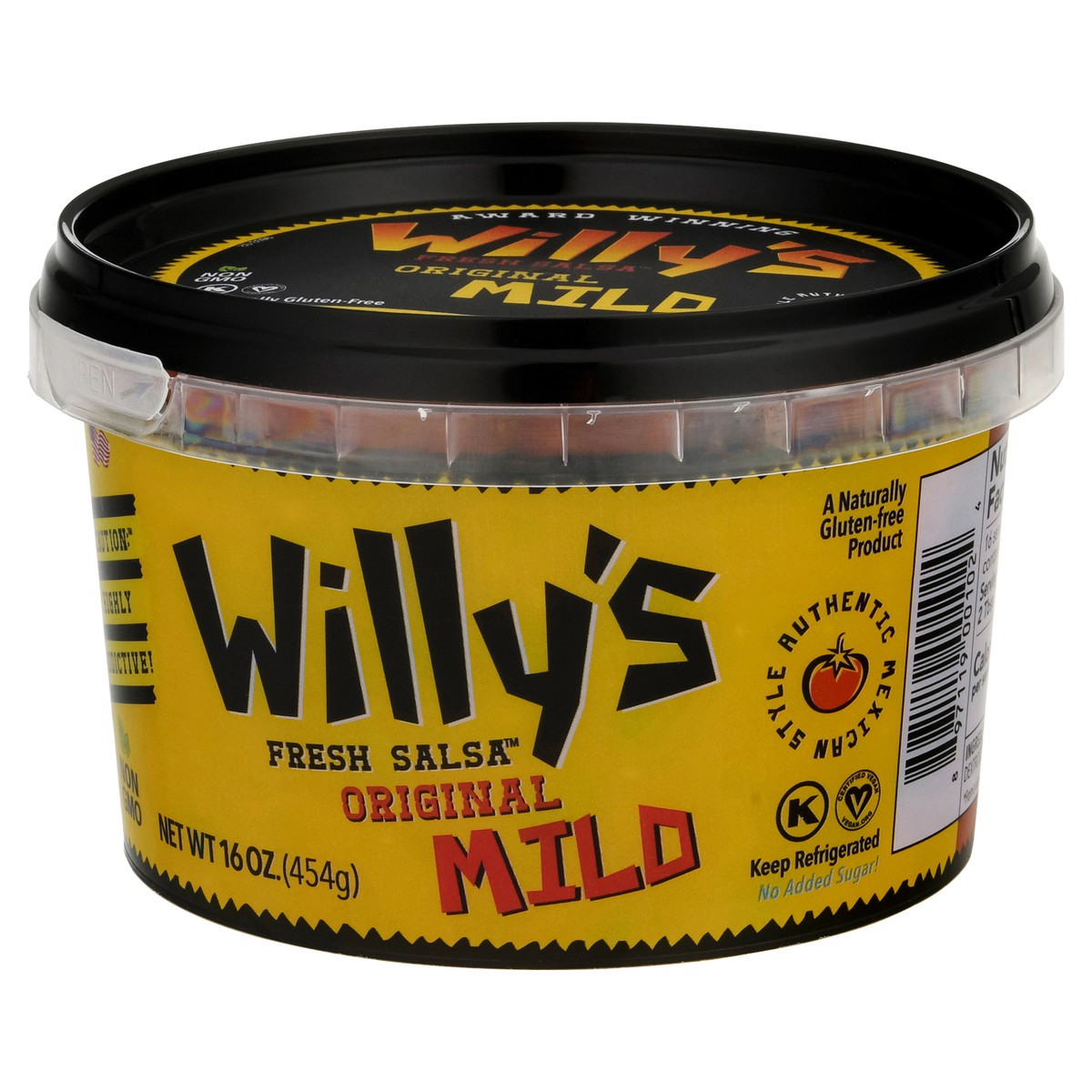 slide 6 of 9, Willy's Mild Fresh Original Salsa 16 oz, 16 oz