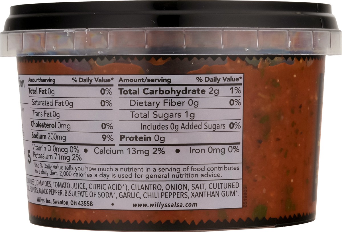 slide 5 of 9, Willy's Mild Fresh Original Salsa 16 oz, 16 oz