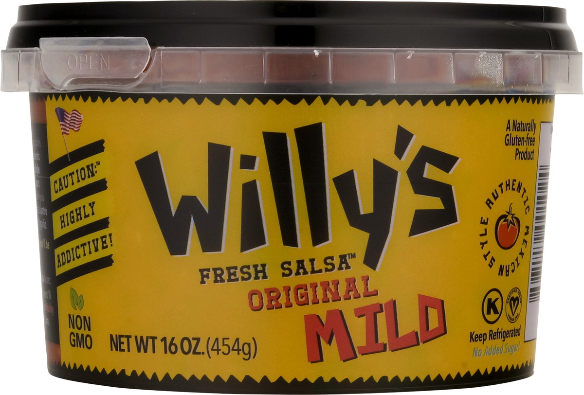 slide 3 of 9, Willy's Mild Fresh Original Salsa 16 oz, 16 oz