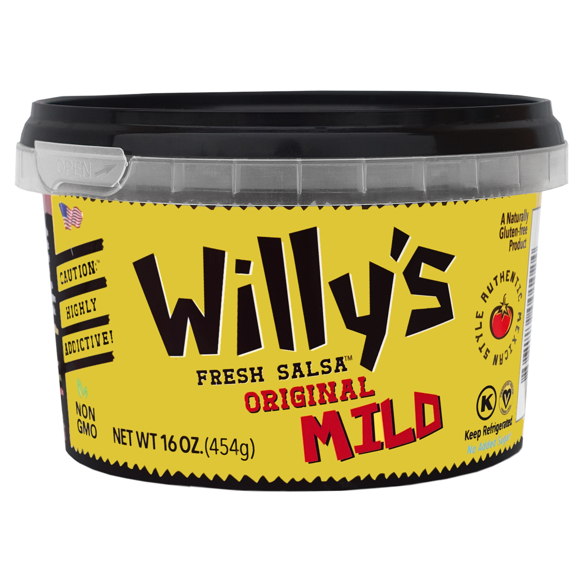 slide 1 of 9, Willy's Mild Fresh Original Salsa 16 oz, 16 oz