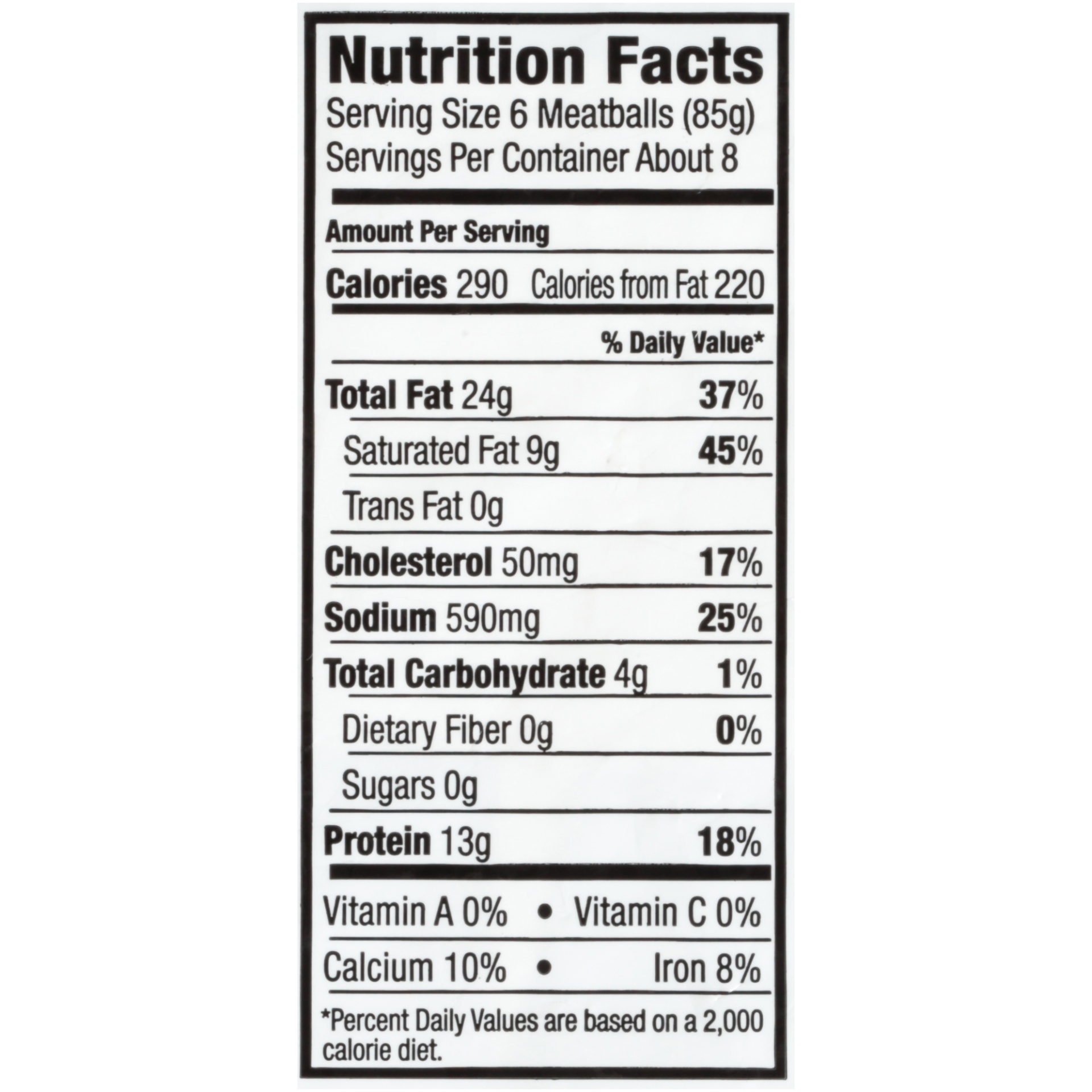 slide 6 of 6, Armour Meat Balls 25.0 oz, 25 oz