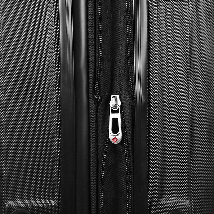 slide 4 of 8, Traveler's Club Luggage Traveler's Club Voyager Hardside Spinner Checked Luggage - Black, 28 in