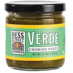 Hess Street Foods Verde Chorizo Paste