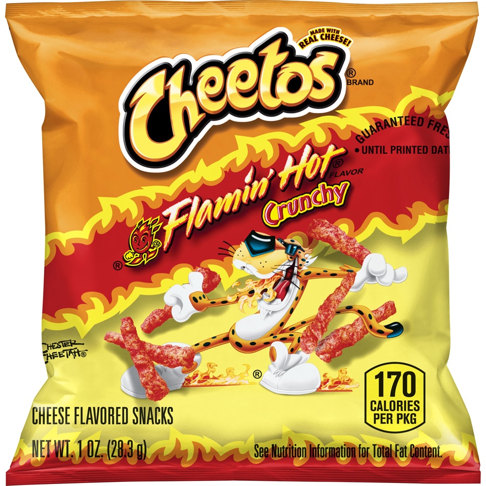 slide 1 of 1, Flamin Hot Crunchy Cheetos, 50 ct; 1 oz